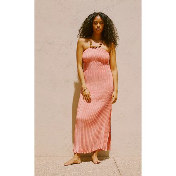 Sarah Hann Stone Maxi Dress - New Small